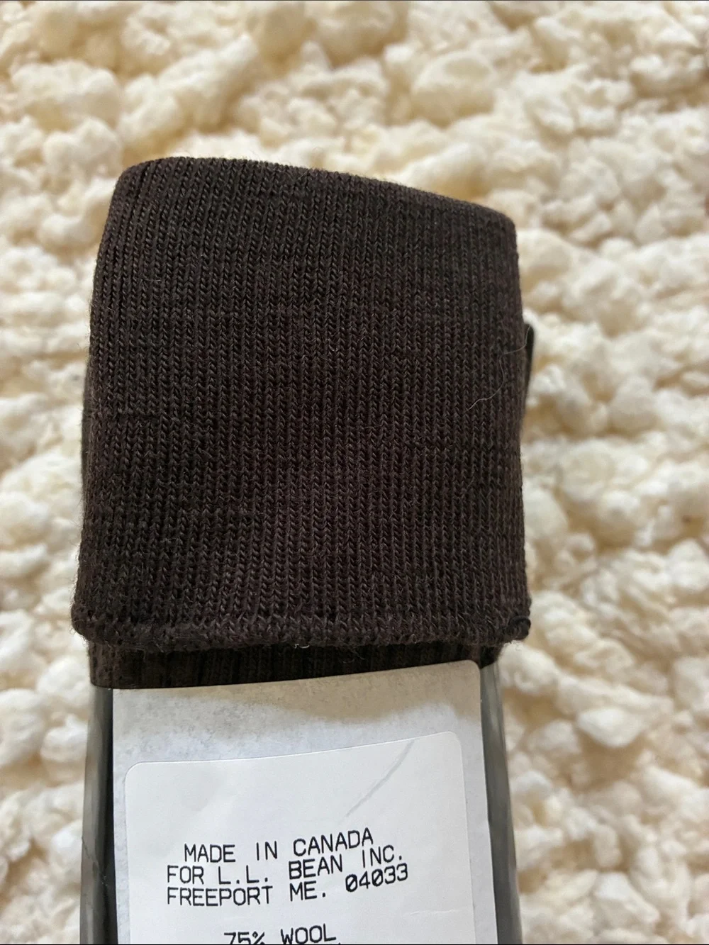 Viyella Women's Ribbed Socks in Dark Brown Knee Highs 2 Pairs